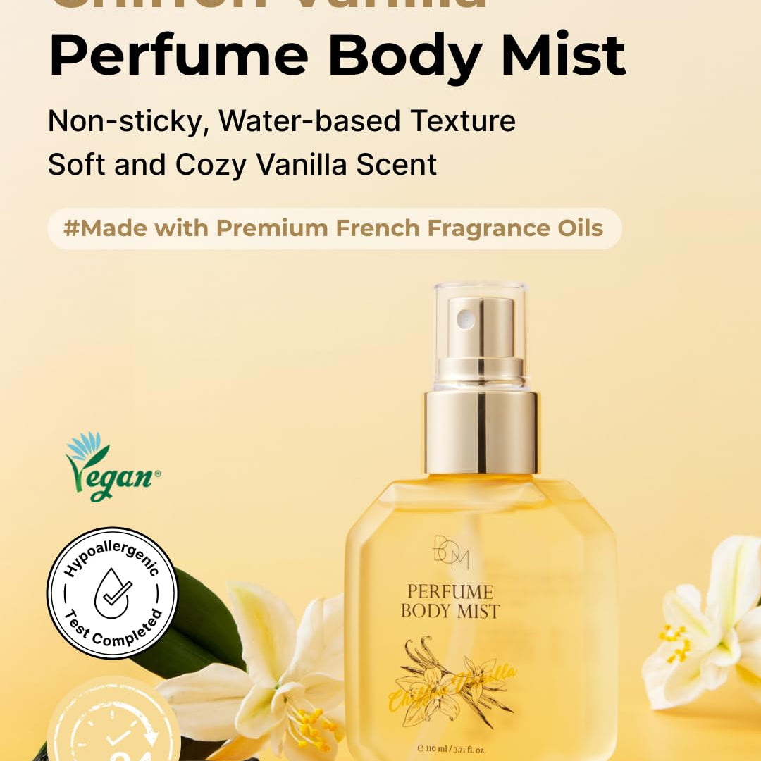 Chiffon Vanilla Perfume Body Mist