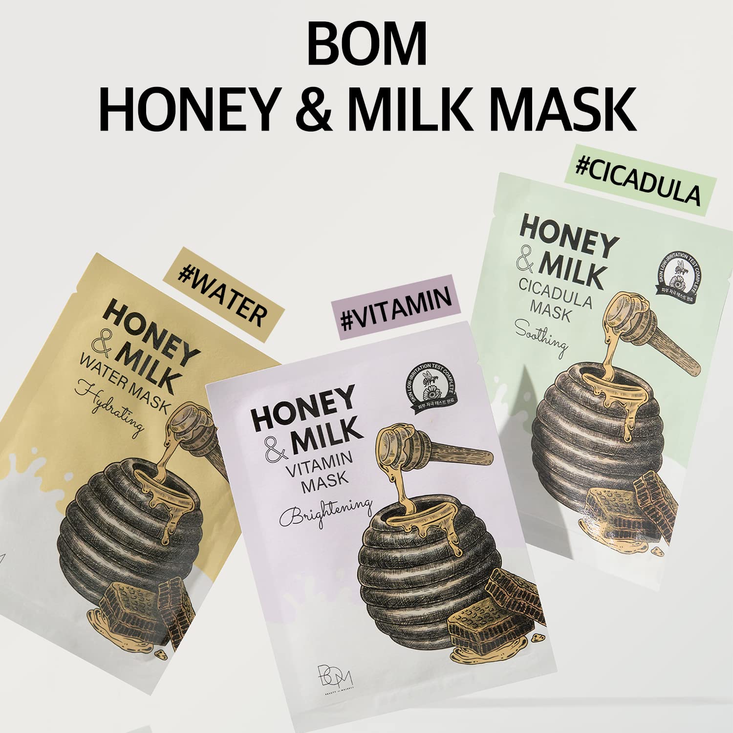 Honey And Milk Vitamin Mask (10Sheests)